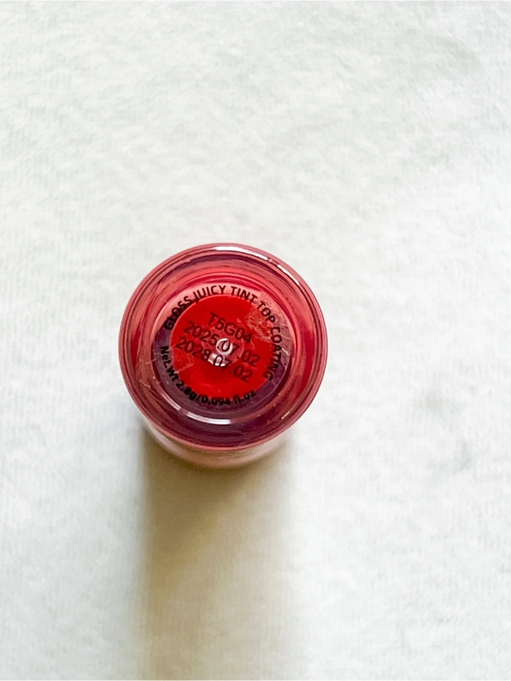UNICAT Red Lip Gloss Tint with Peach Decorative Cap